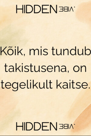 Kaitse, mitte takistus