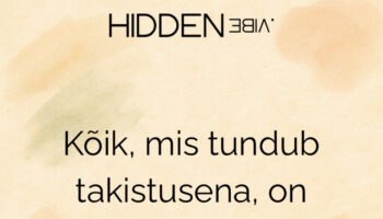 Kaitse, mitte takistus