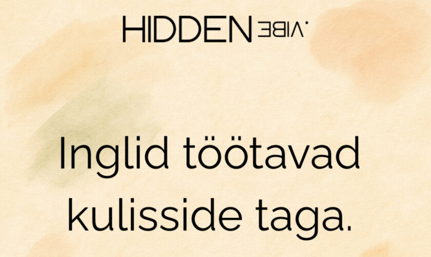 Sõnum sulle, kes tunneb, et midagi ei liigu